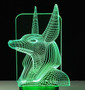 3D Ancient Egypt Anubis Designed Night Lamps