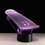 3D Skateboard Designed Night Lamp