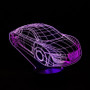 3D Super Sport Car Designed Night Lamp