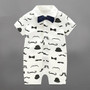 Cool Style Pilot Uniform Designed Baby Jumpsuits