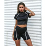 Reflective Strip Casual Suit Set