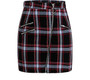 plaid mini skirt