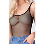 Women's Fishnet  Body Suit Top