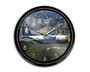 Amazing View with Blue Angels Aircraft Printed Wall Clocks