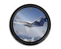 Cruising Gulfstream Jet Printed Wall Clocks