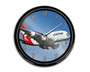 Landing Qantas A380 Printed Wall Clocks
