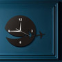 Flying Airplane Designed Wall Clock