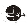 Flying Airplane Designed Wall Clock