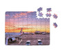 Airport Photo During Sunset Printed Puzzles