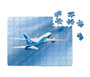 Beautiful Painting of Boeing 787 Dreamliner Printed Puzzles