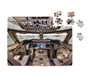 Boeing 747 Cockpit Printed Puzzles