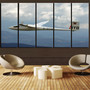 Cruising Glider Printed Canvas Prints (5 Pieces)