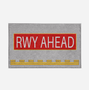 Runway Ahead Designed Door Mats