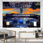Amazing Boeing 737 Printed Canvas Posters (1 Piece)