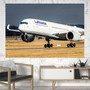 Lufthansa's A350 Printed Canvas Posters (1 Piece)