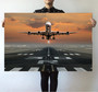 Aircraft Departing from RW30 Printed Posters