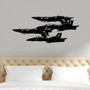 Military Show Aircrafts Designed Wall Sticker