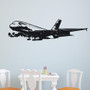 Airbus A380 on Approach Designed Wall Sticker