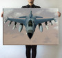 Cruising Fighting Falcon F16 Printed Posters