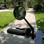 BIKIGHT 2pcs Scooter Rearview Mirror Convex Mirror for XIAOMI Scooter Accessory Large View Rotatable