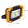 Xmund 30W USB LED COB Outdoor 3 Modes Work Light Camping Emergency Lantern Flashlight Spotlight Searchlight