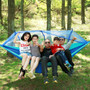 Outdoor Double 2 People Hammock Camping Tent Hanging Swing Bed With Mosquito Net