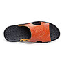 S-4066 Fashion Summer Men Leather Stylish Tiger Pattern Special Sole Beach shoes Slippers Sandals