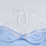 blue lacey cami