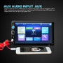 iMars 7010B 7 Inch Car Stereo Radio MP5 Player FM USB AUX HD bluetooth Touch Screen Rear View Camera