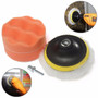 4 inch Gross Polish Polishing Buffer Pad Kit With Drill Adapter