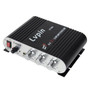 Lvpin LP-838 200W 12V Super Bass Mini Hi-Fi Stereo Amplifier Booster Radio MP3