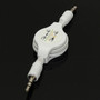 3.5mm Male to Male AUX Retractable Car Stereo MP3 Audio Cables Adapter