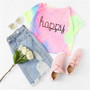 Happy Pastel Tie Dye Tee