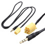3.5mm Jack AUX Audio Cable Input Adapter For FIAT Grande Punto MP3