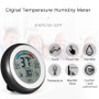 DANIU Multifunctional Digital Thermometer Hygrometer Temperature Humidity Meter Max Min Value Trend Display ℃/℉ Touch Screen