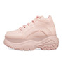pink platform sneakers