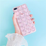 Glitter 3D Hearts iPhone Case