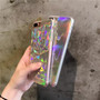 Holographic Rainbow iPhone Case