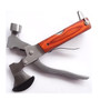 Raitool™ HT08 Multifunctional Pliers Screwdriver Safety Hammer Camping Tool