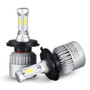 72W 8000LM COB LED Car Headlights Bulbs Fog Lamps H4 H7 H11 9005 9006 6500K White 2PCS