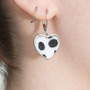 cow print earrings