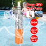 24V 260W Deep Well Pump Submersible Water Pump Solar Energy 1.2M³/H 50M Max Lift