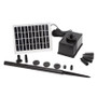 180L/H Solar Fountain Pump Kit Free Standing 2W Solar Panel Submersible Water Pump Pond Fish Tank Bird Bath