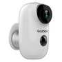 GUUDGO A3 Camera and Solar Panel Set 1080P Wireless Rechargeable Battery-Powered Security Camera Waterproof