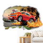 Miico 3D Creative PVC Wall Stickers Home Decor Mural Art Removable Car Wall Decals