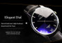 YAZOLE 318 Luminous Display Casual Style Clock Men Watch