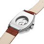 SEWOR Rectangle Luxury Leather Mechanical Analog Men Wrist Watch