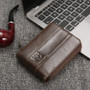 Bullcaptain Wallet RFID Genuine Leather Wallet