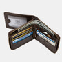 Bullcaptain Wallet RFID Genuine Leather Wallet