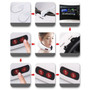 Hot Electric Cervical Neck Massager Body Shoulder Relax Massage Magnetic Therapy